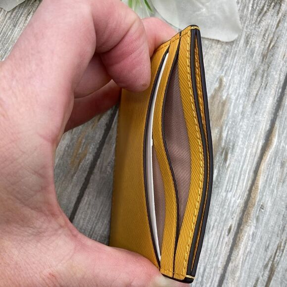 Kate Spade Leather Madison Small Slim Card Holder Wallet Bag Purse - Picture 7 of 11